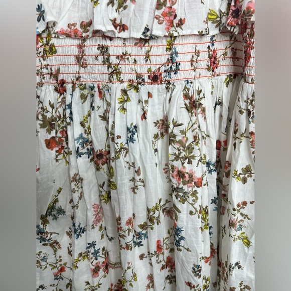 NWT Anthropologie Sleeveless Smocked-Waist
Ruffled Midi Dres Sz Medium - Picture 14 of 16